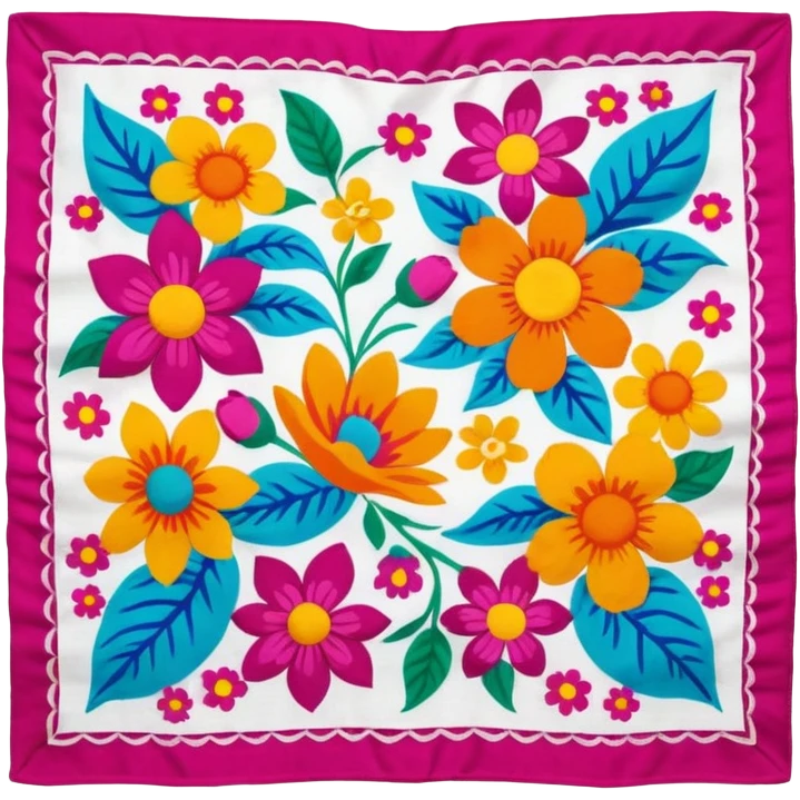 patterned bandana headscarf  emoji