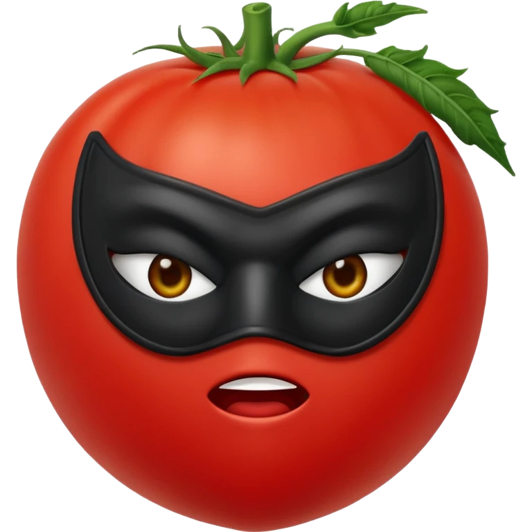 Tomatoe disguised as a thief  emoji