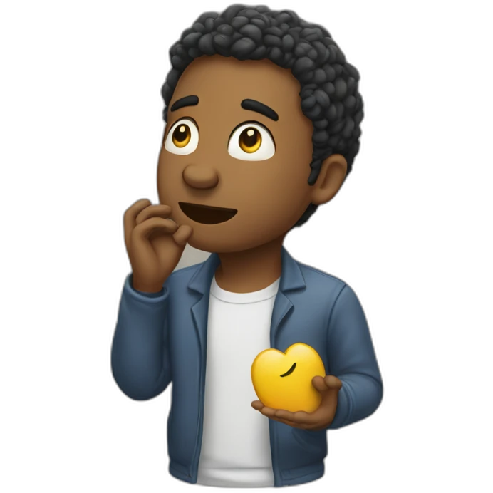 Thinking out loud emoji