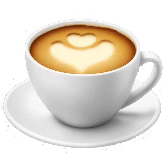 Aesthetic coffee emoji
