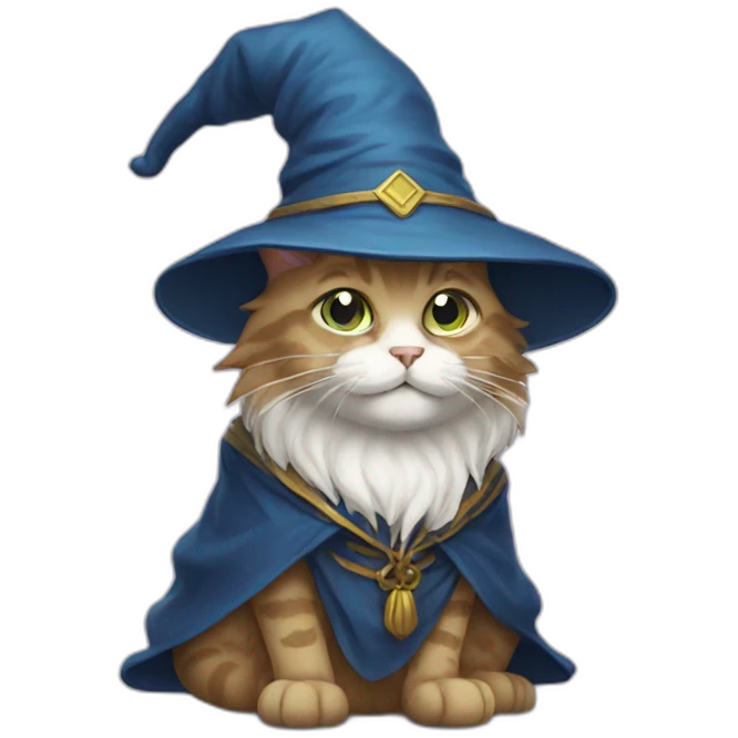 wizard cat emoji
