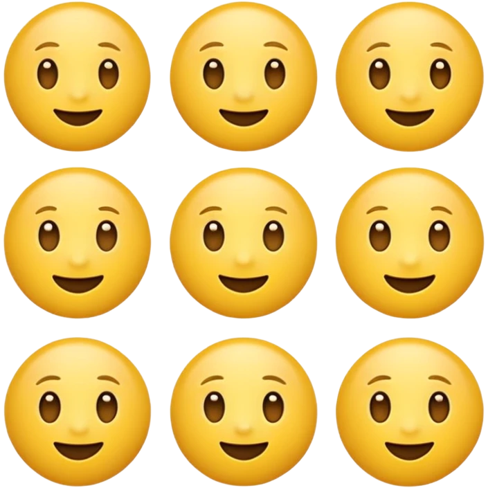  Emoji concentré emoji