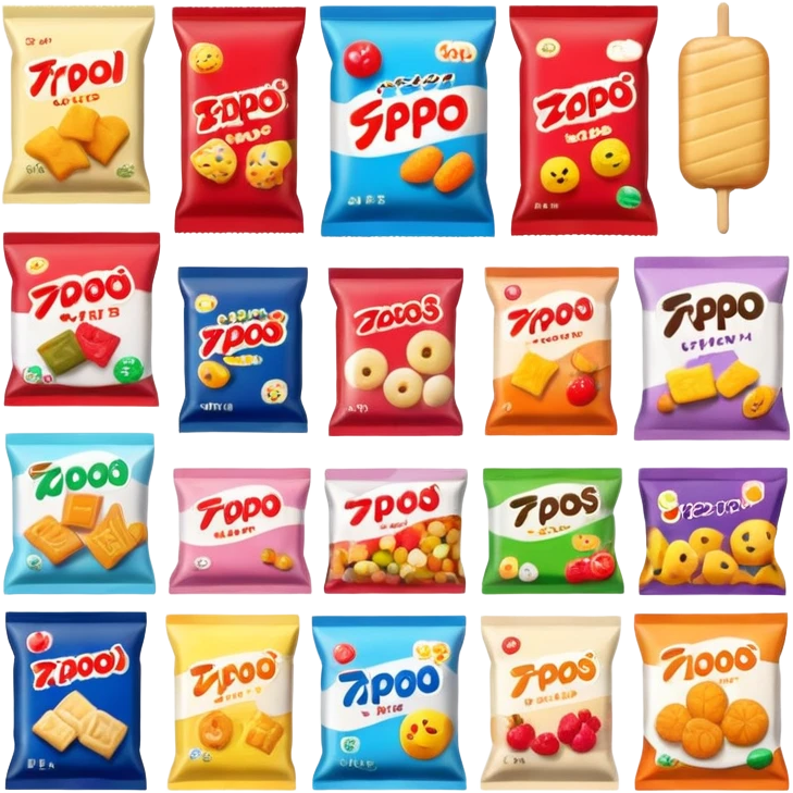 japan packaged snacks  emoji
