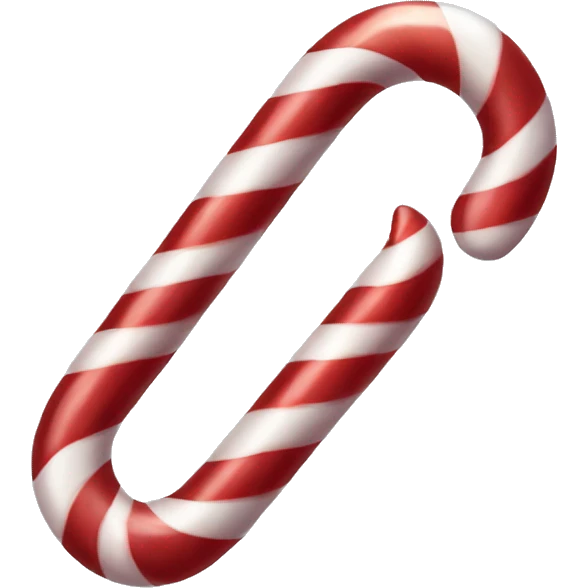 candy cane emoji