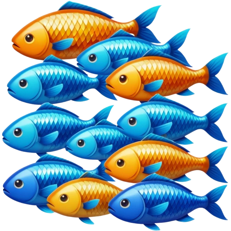 🐠🌊🌊 Life flowing freely emoji