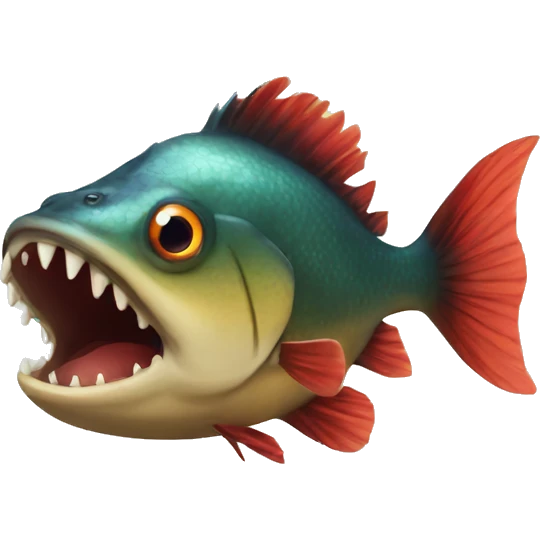 Piranha emoji