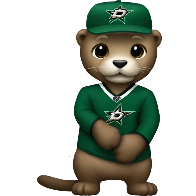 Dallas Stars otter emoji
