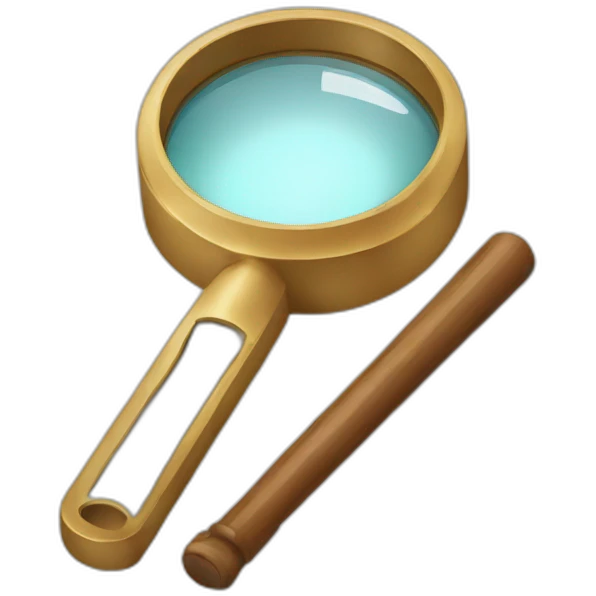  research magnifying glass emoji