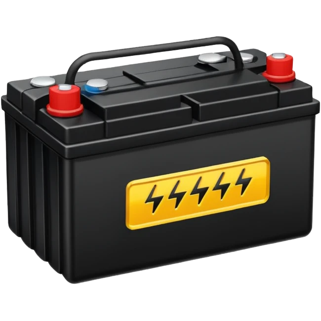 car battery emoji