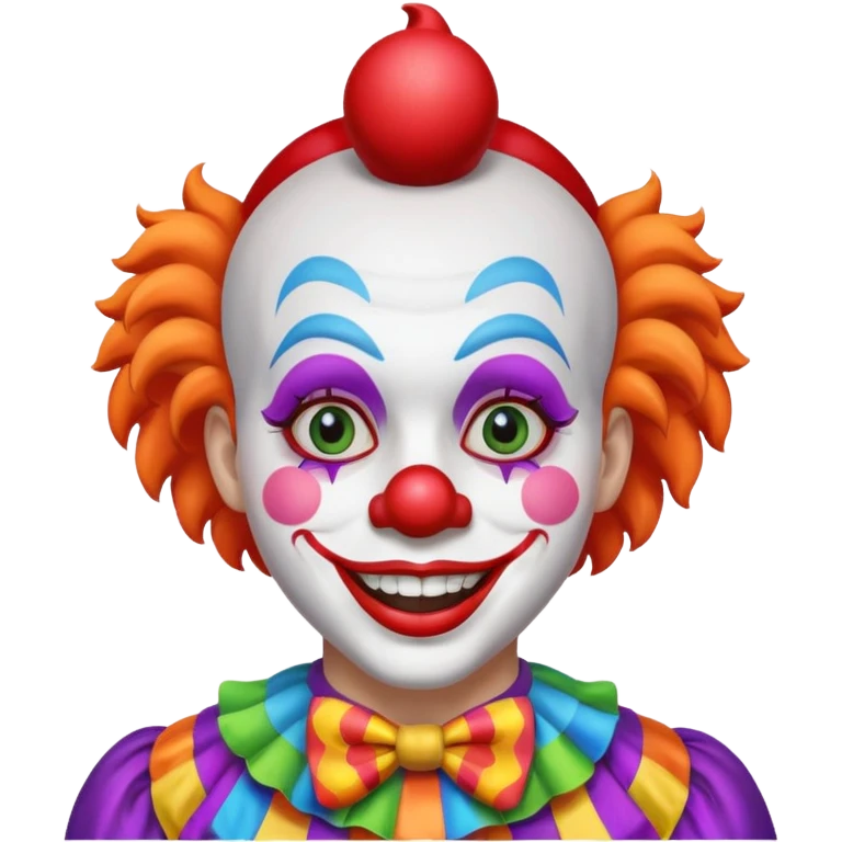 clown friendly emoji