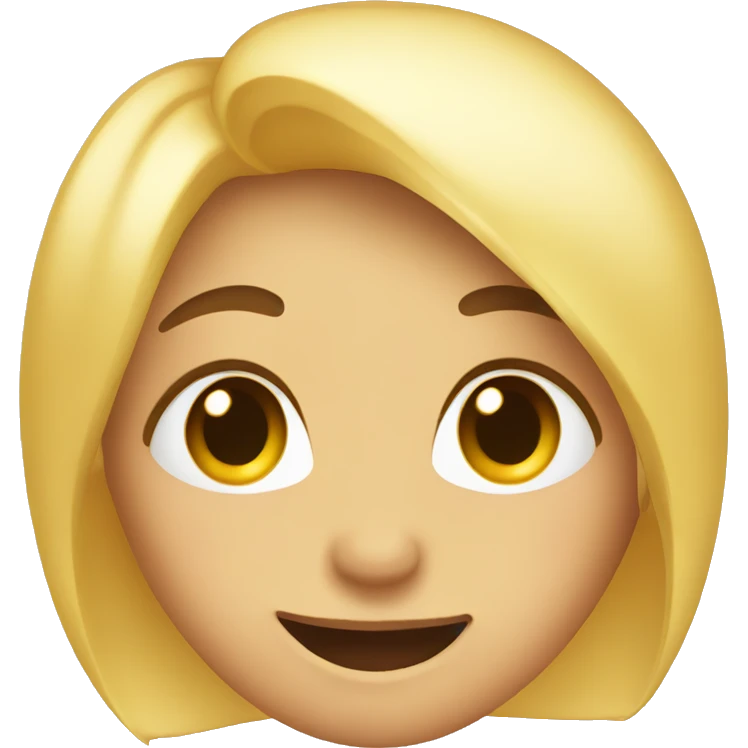 Flirty face emoji