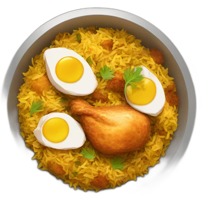 chicken biryani emoji