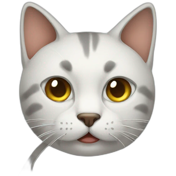 sick cat emoji