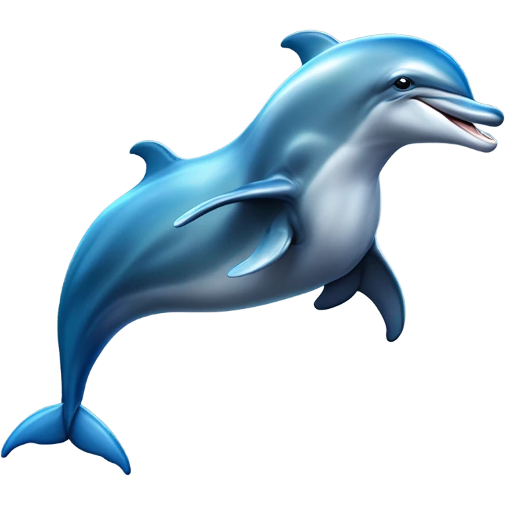 Dolphin riding a horse  emoji