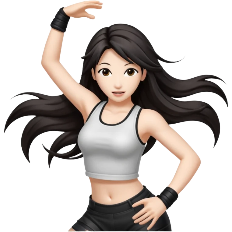 Final fantasy 7 Tifa dance  emoji