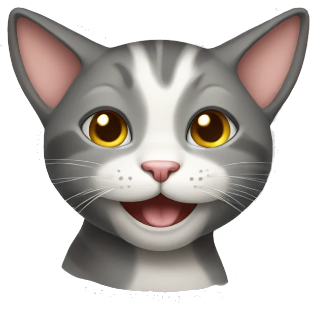 Happy cat  emoji