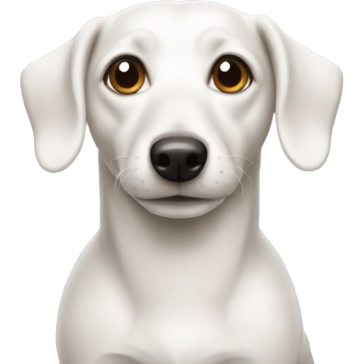 White shiweenie  emoji