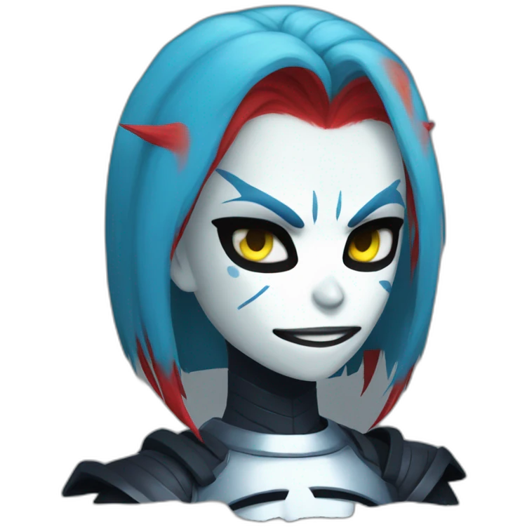 undertale undyne emoji