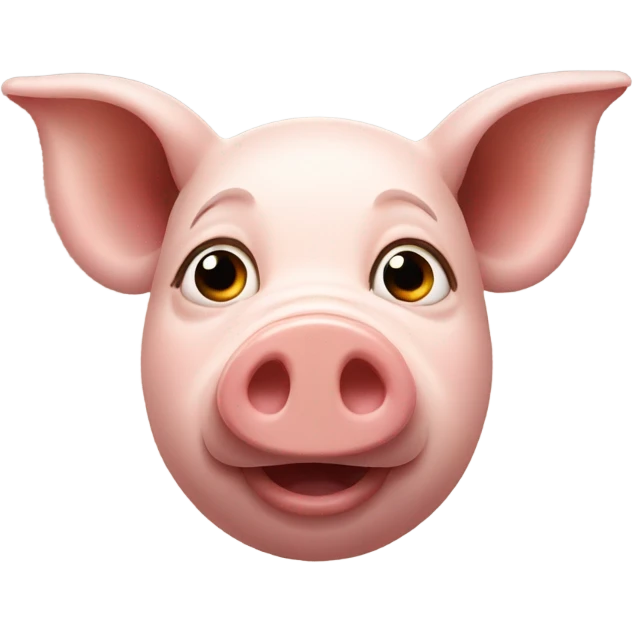 pig face emoji