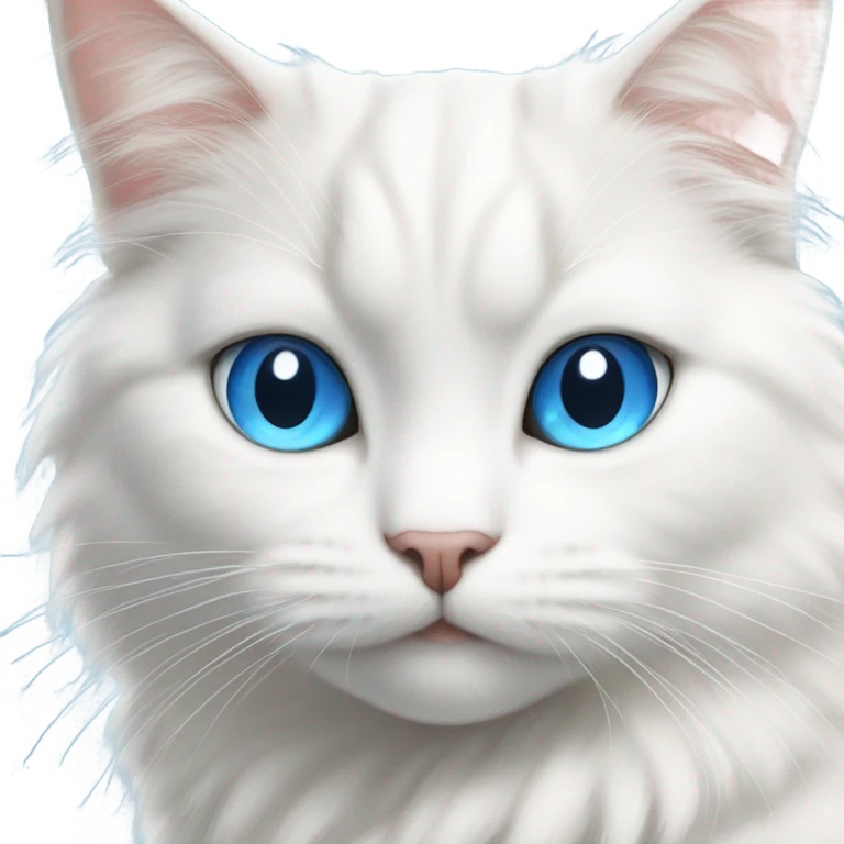 white cat emoji