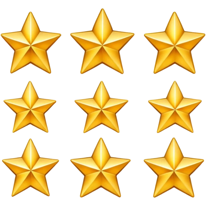 five stars emoji