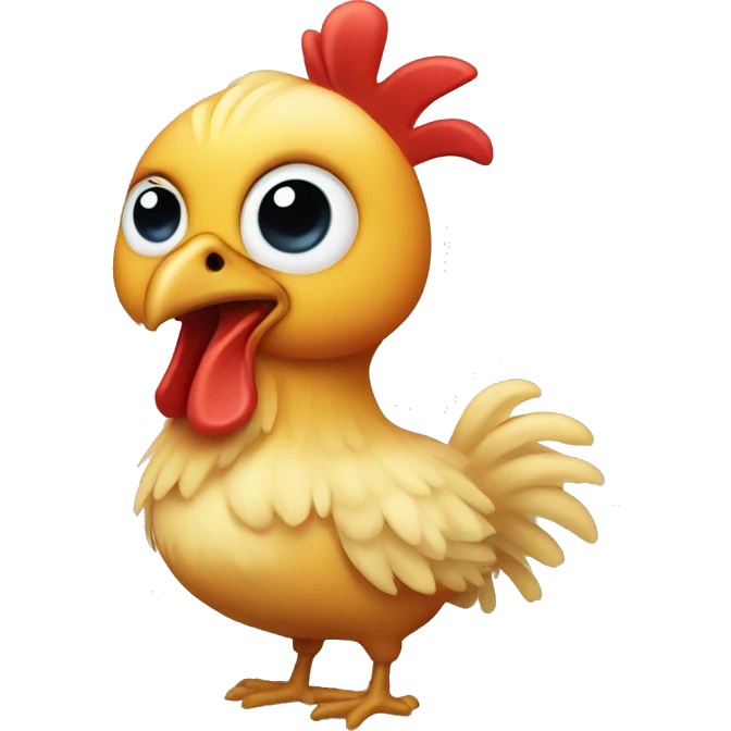 Silky chicken  emoji