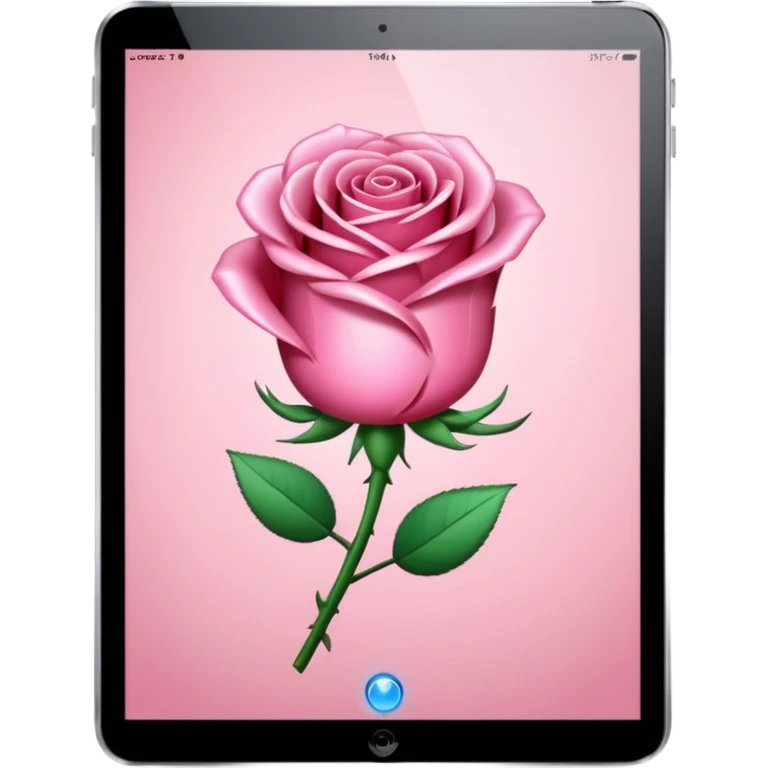 je veux un iPad rose  emoji