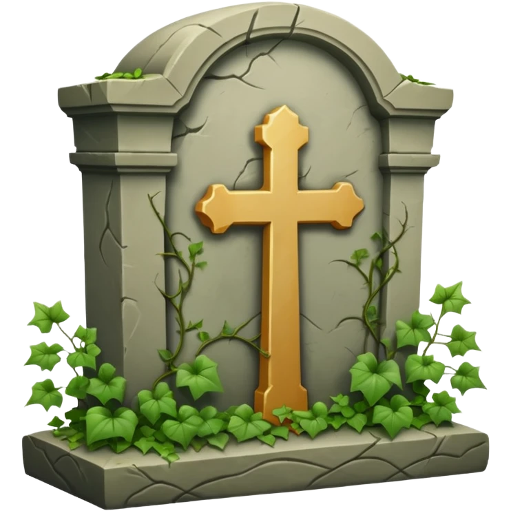 Create a graveyard and write 2020 emoji