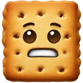 Tall biscuit  emoji