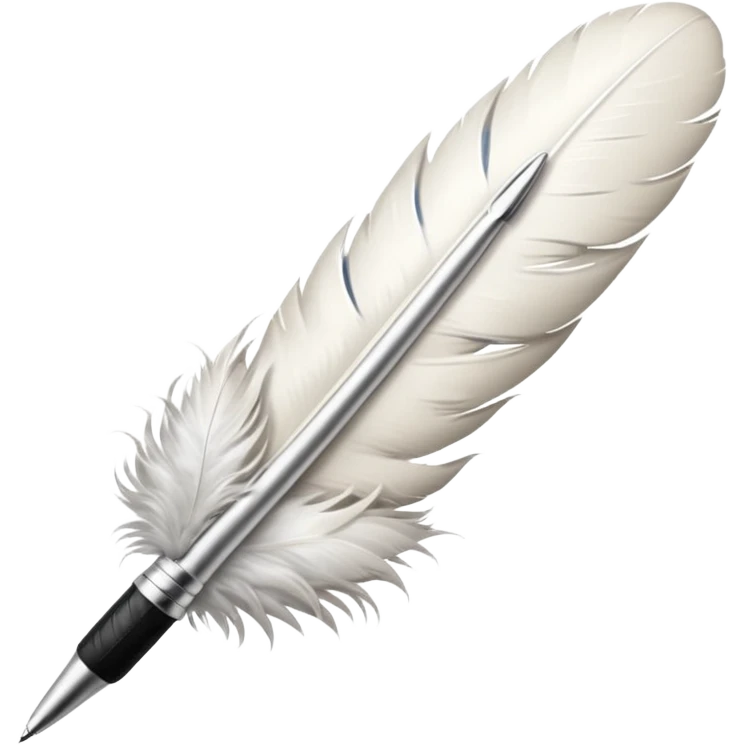 feather pen emoji