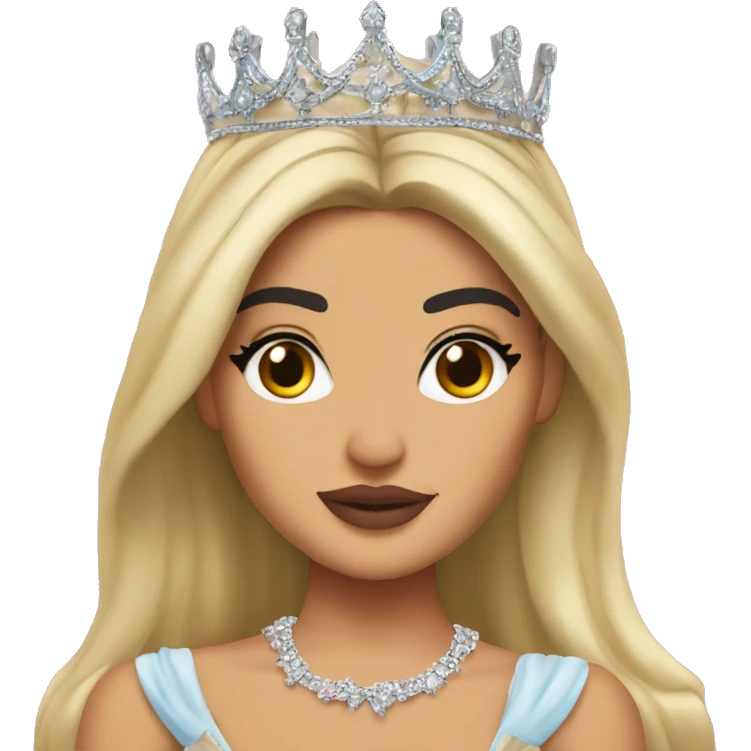 Kylie Jenner as a princess emoji