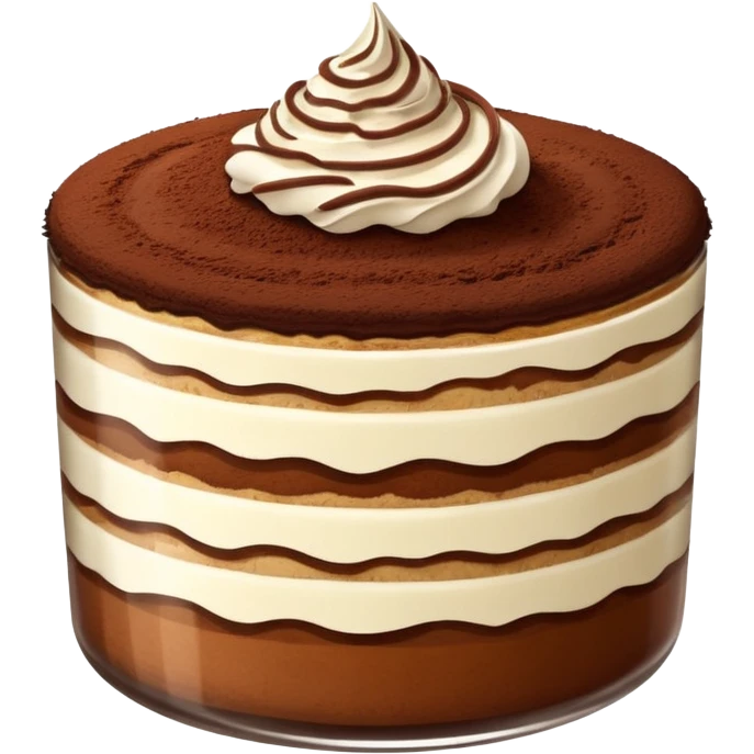 Tiramisu emoji