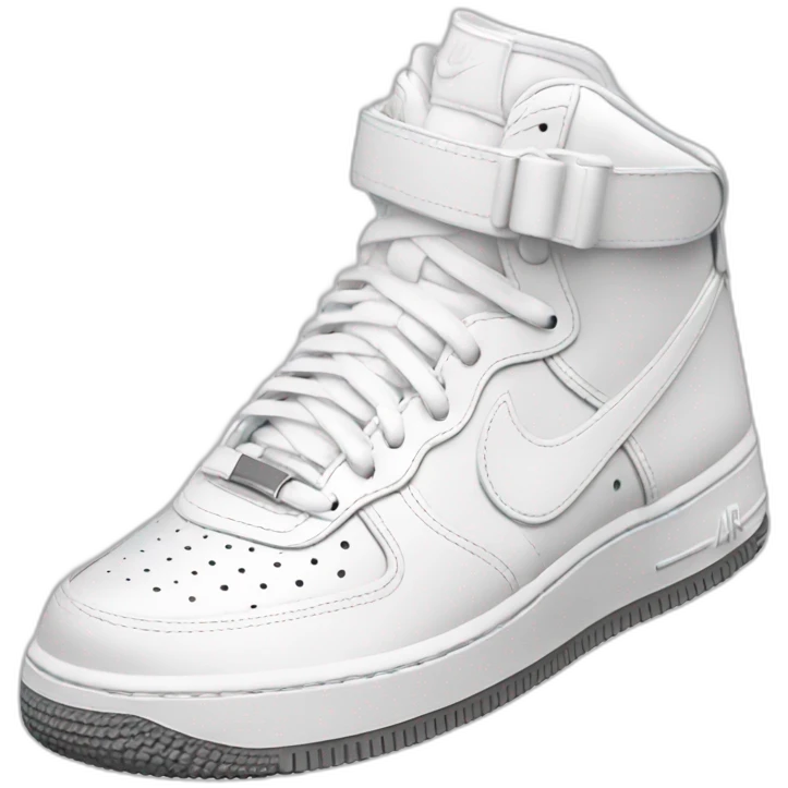 Air force 1 blanche emoji