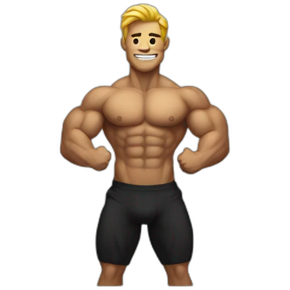 body building emoji