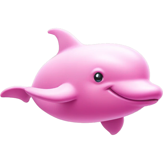 pink dolphin pink clouds emoji