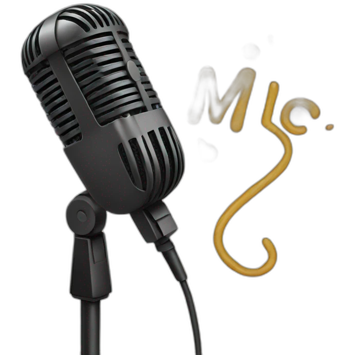 Mic drop emoji