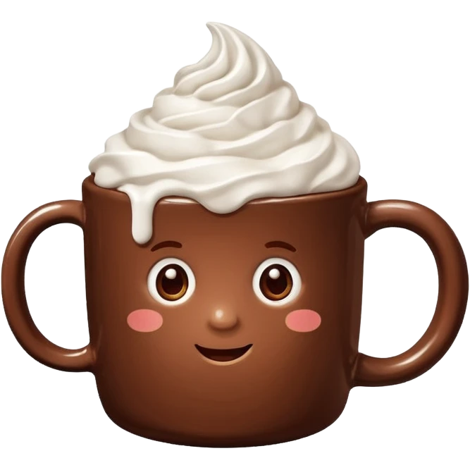 hot chocolate mug emoji