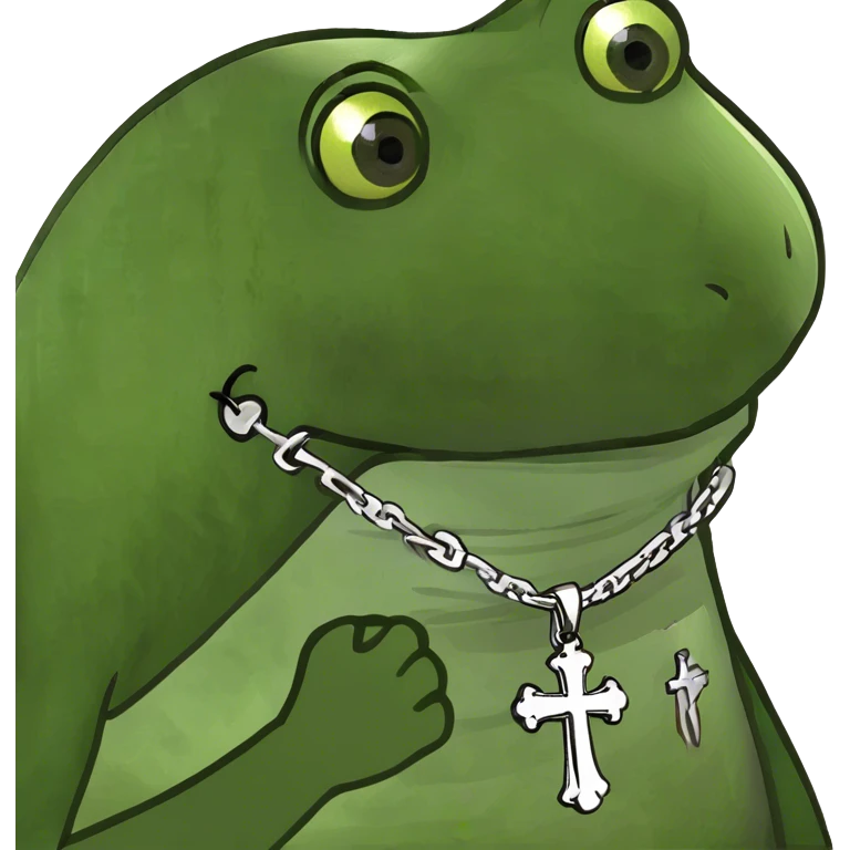 A Christian cross emoji