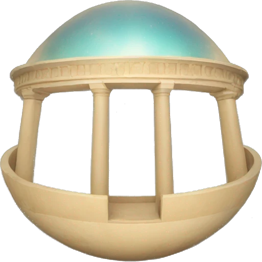 Celestial dome in Alexandria Egypt  emoji