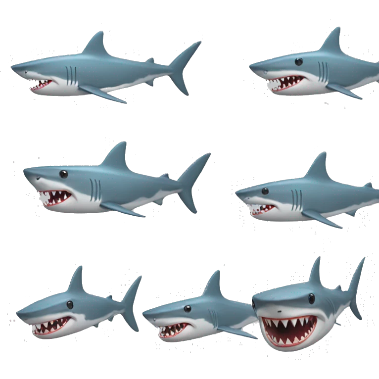 shark in the car emoji