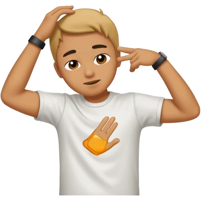 dabbing  emoji