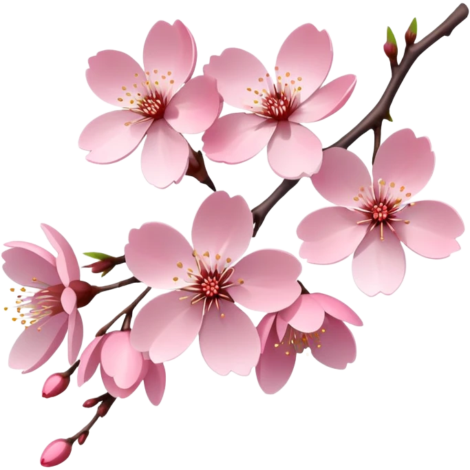 cherry bloosom emoji