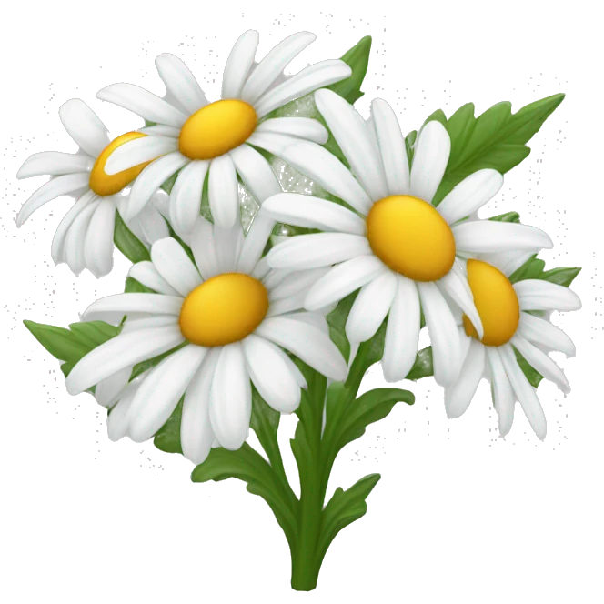 Shasta daisy emoji