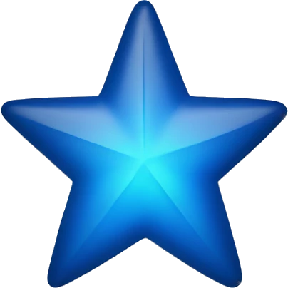 blue star emoji