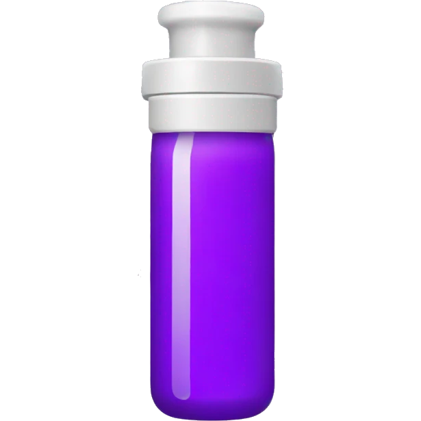 Purple medicine emoji