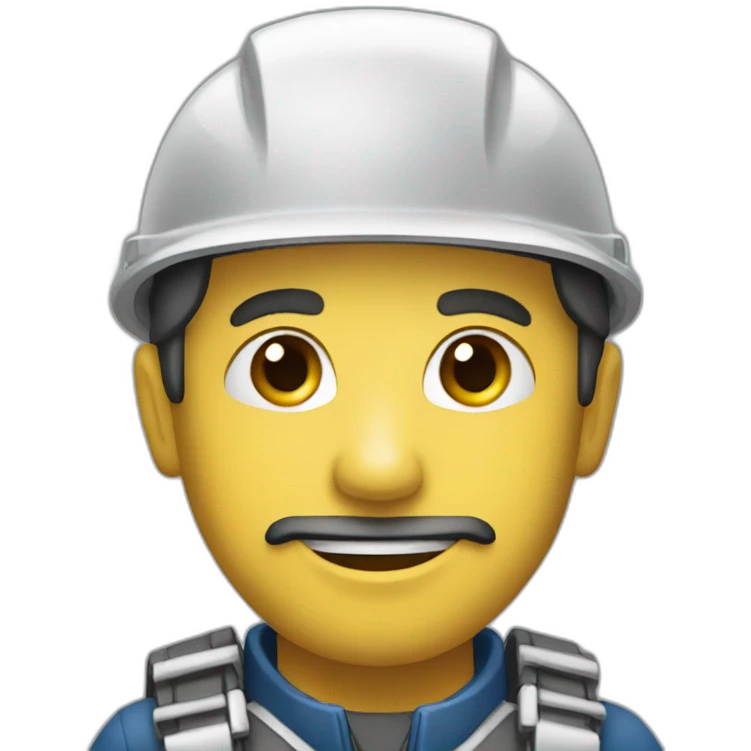 Ingeniero enamorado  emoji