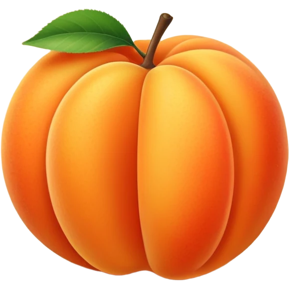 Apricot emoji