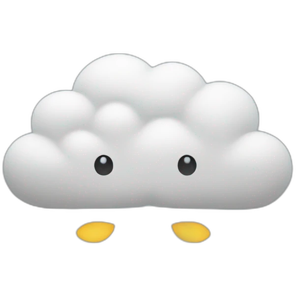 cloud emoji