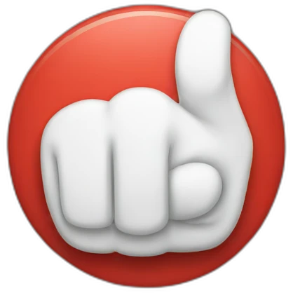 cancelled thumbs down emoji