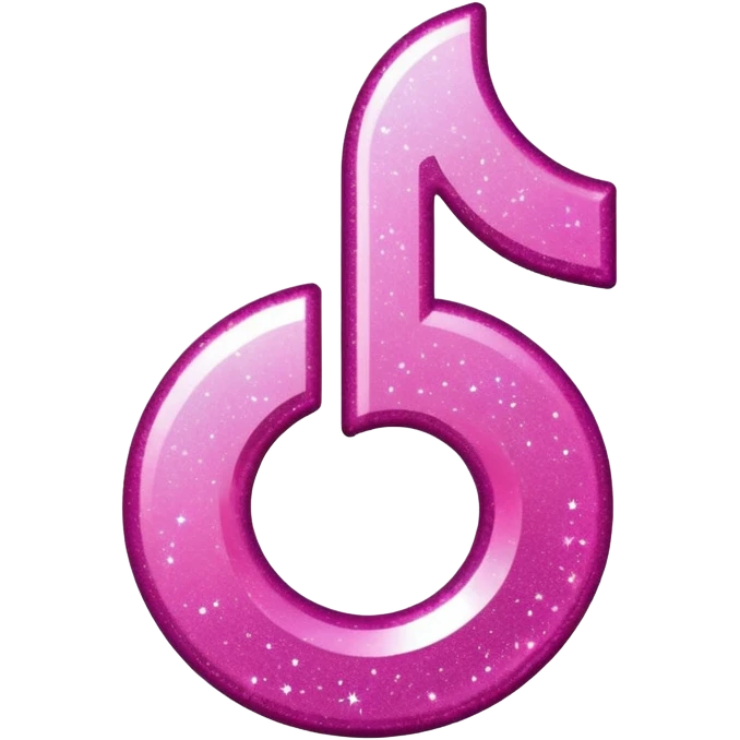 glitter pink symbol TikTok emoji
